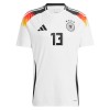 Original Fußballtrikot Deutschland Muller 13 Heimtrikot EURO 2024 Für Herren